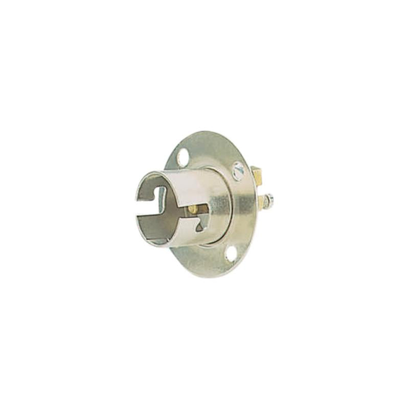Lampsockel BA15s metall