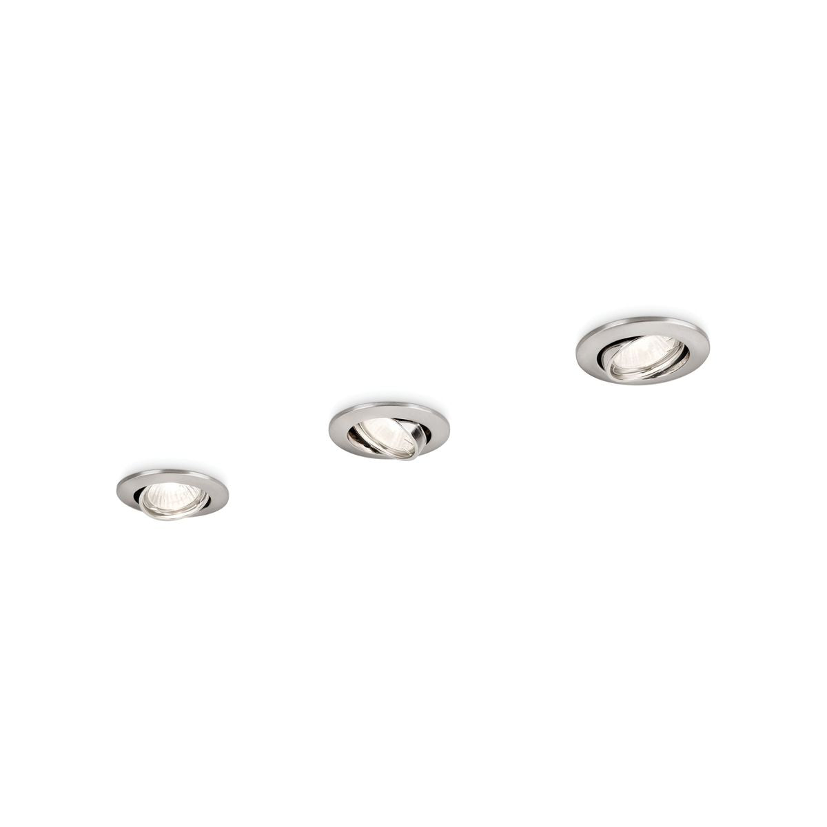 Philips - enif recessed white 3x50W 230V