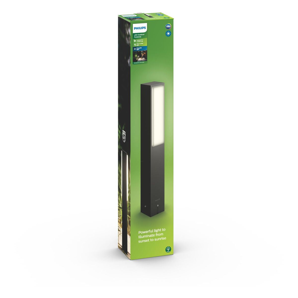 Philips - Stratosphere pedestal anthracite 2x4.5W
