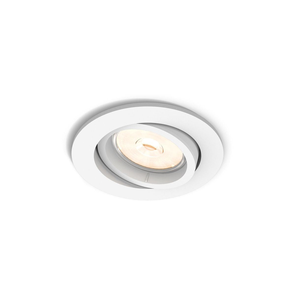 Philips - ENNEPER recessed white 1xNW 230V Rund