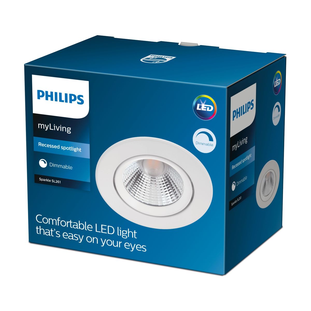 Philips - SPARKLE SL261 RD 070 5.5W 27K W HV R
