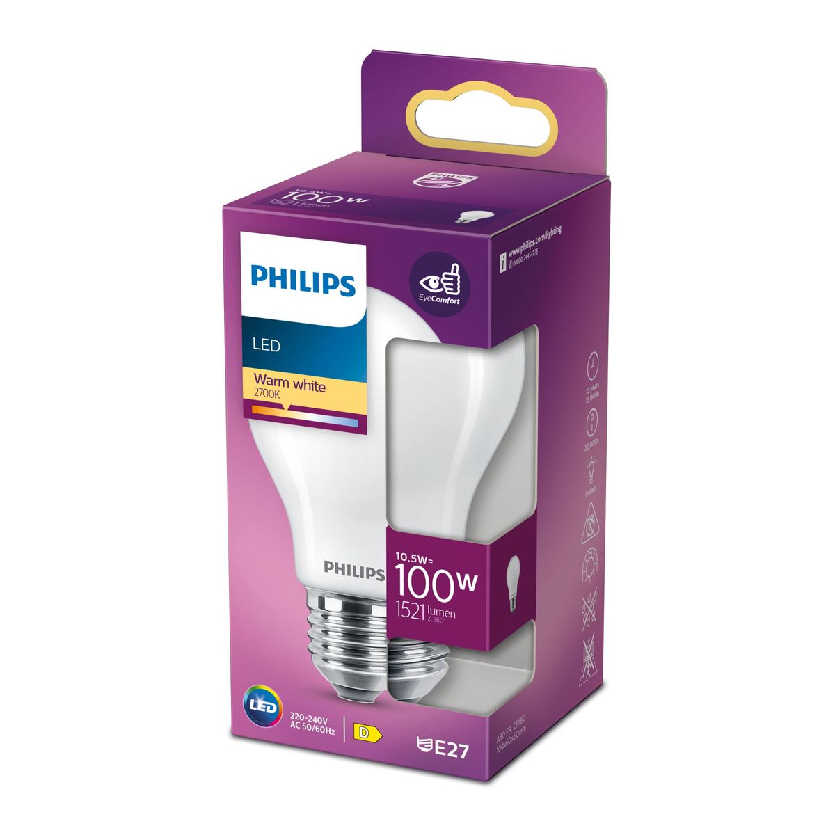 Philips - LED classic 100W E27 WW A60 FR NDRFSRT4