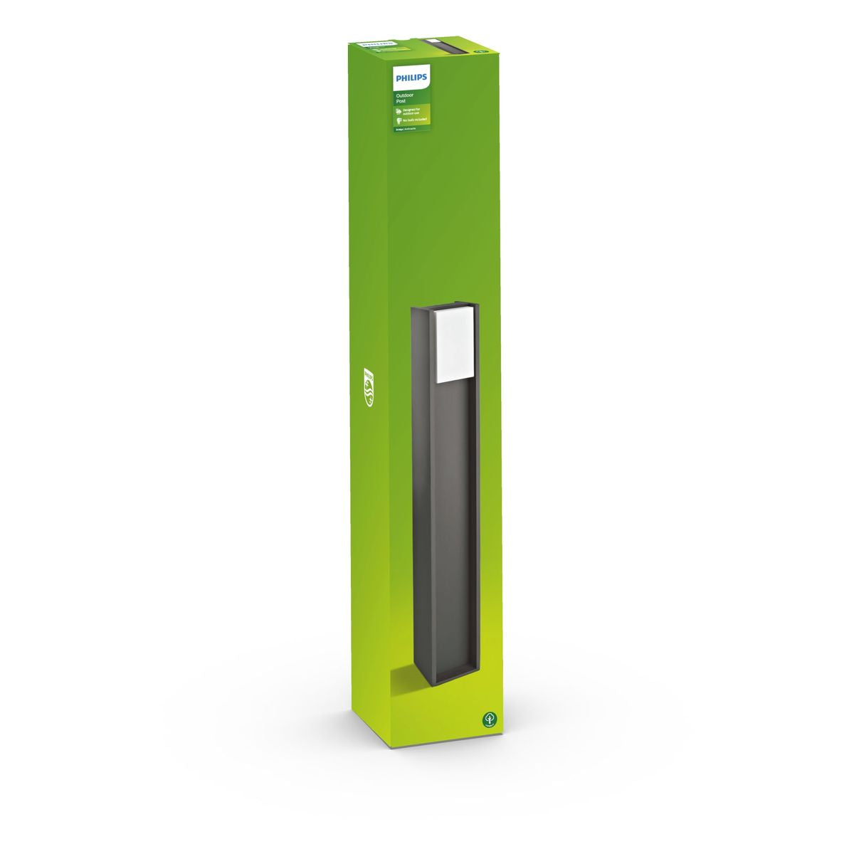 Philips - Bridge post anthracite 1x14W 230V