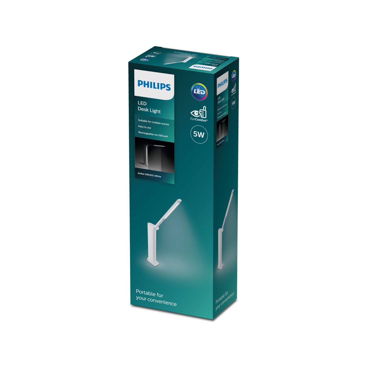 Philips - Amber DSK202 PT 5W 40K W USB 02