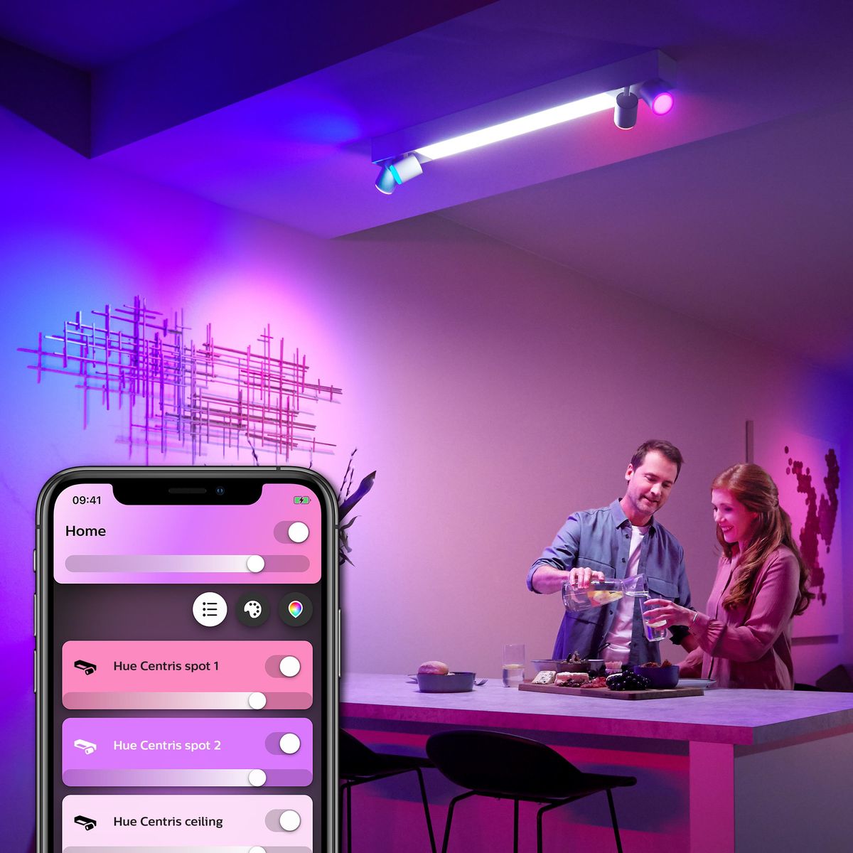 Philips - Centris Hue 4-spot white special form V2