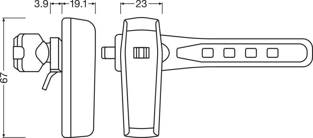 OSRAM LEDsBIKE RACE 80 SET