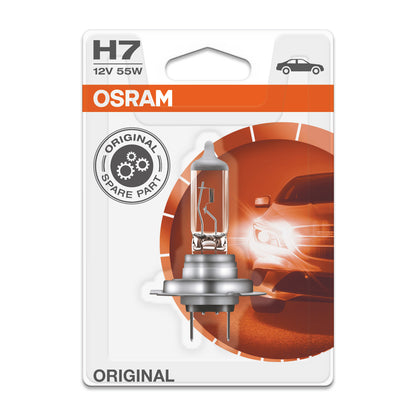 OSRAM ORIGINAL LINE - H7 - 12 V - 55 W - Halogenstrålkastarlampa