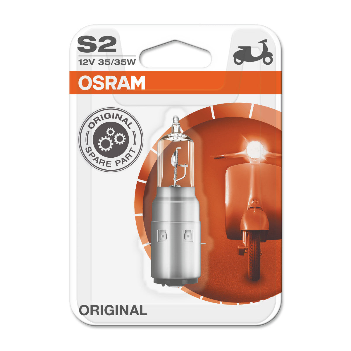 OSRAM ORIGINAL LINE - S2 - 12 V - 3535 W - Halogenstrålkastarlampa