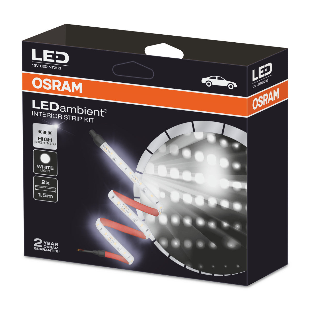 OSRAM INTERIOR STRIP KIT - LED app controlled styling lights
