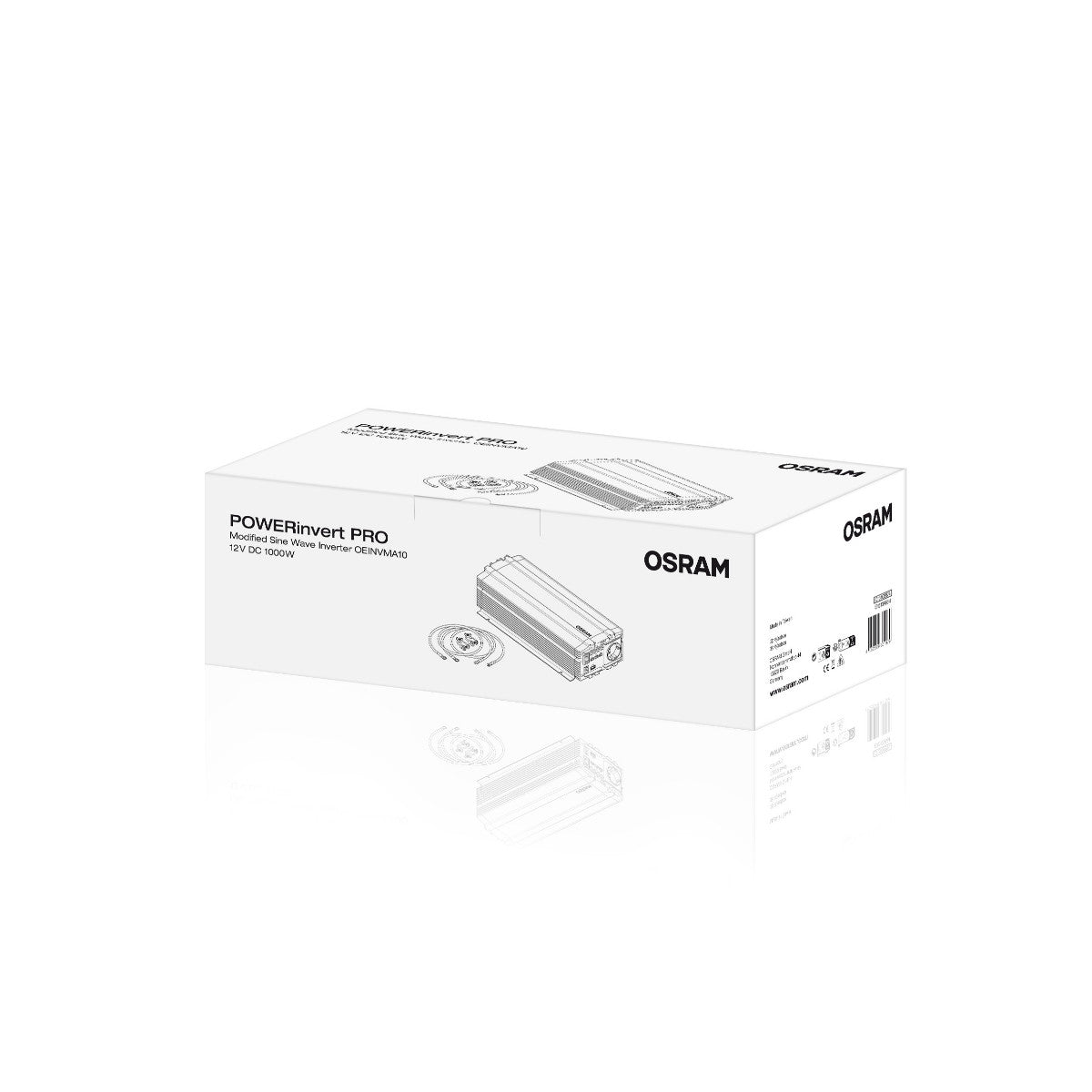 OSRAM Modified Sine Wave Inverter 12V DC 1000W