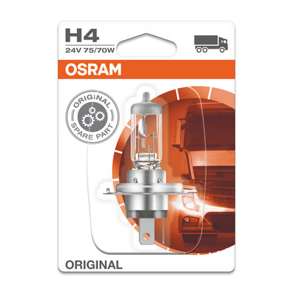 OSRAM ORIGINAL LINE - H4 - 24 V - 7570 W - Halogenstrålkastarlampa