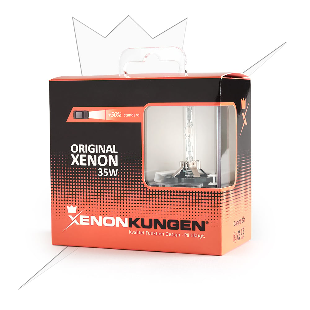 D1S 6000K Xenonlampor Xenonkungen®
