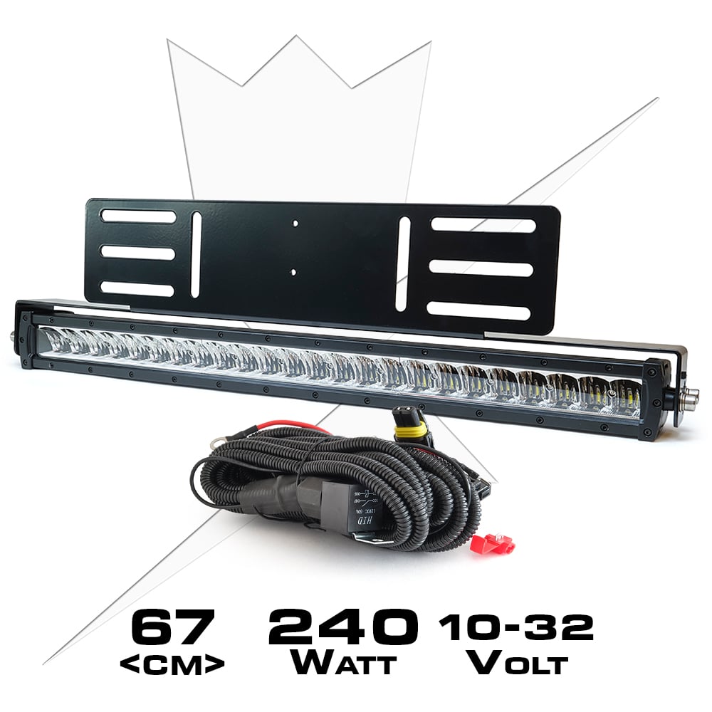 Ledramp Paket LUXTAR® X24 Spot - Infälld | 240W