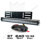 Ledramp Paket LUXTAR® X24 Spot - Infälld | 240W