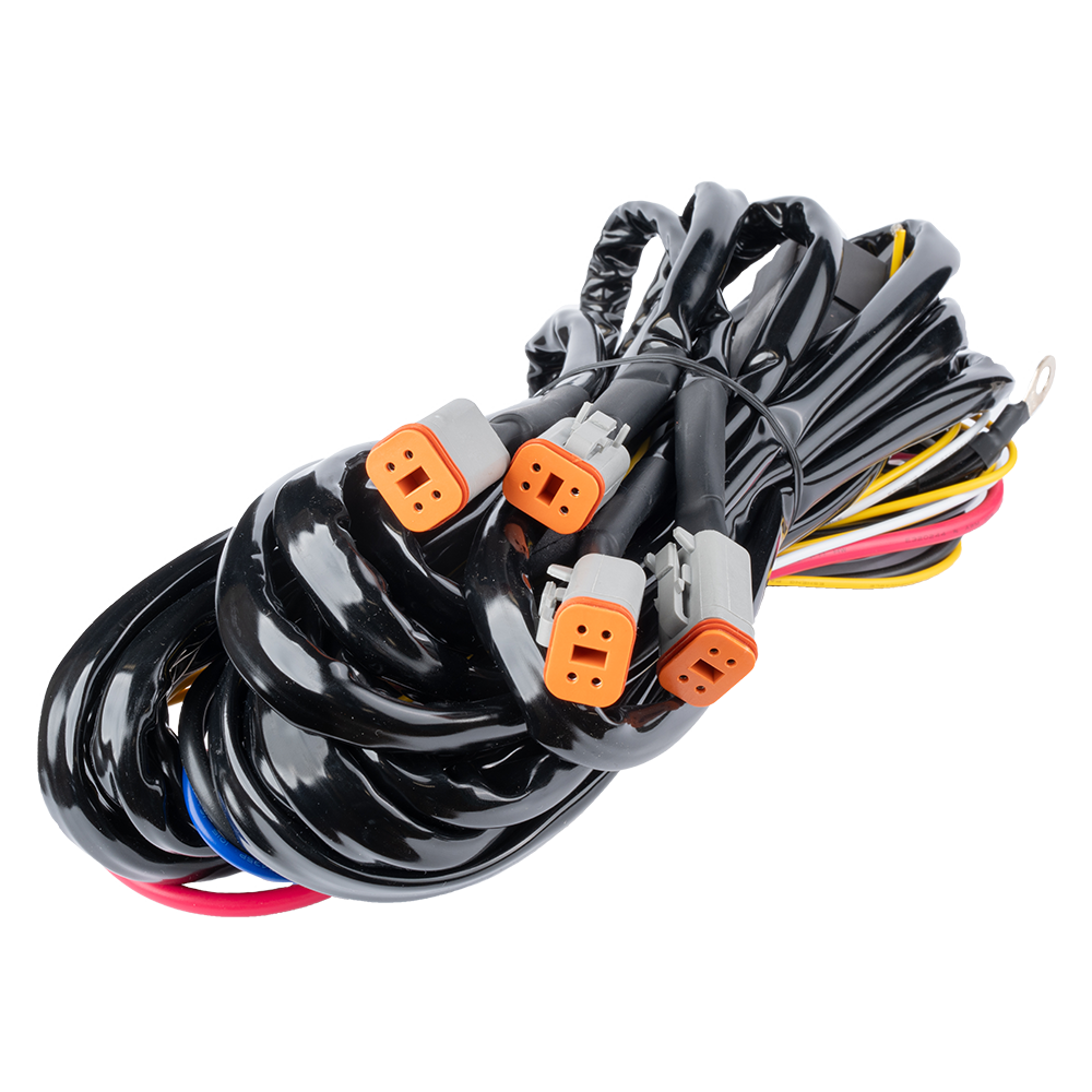 Luxtar Reläkabelsats DT-4 X4 12V 80A Relä