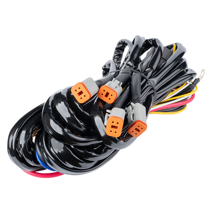 Luxtar Reläkabelsats DT-4 X4 12V 80A Relä