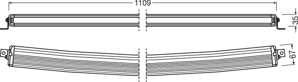 LEDriving® Curved Ledbar VX1000-CB SR-SM - bild 9