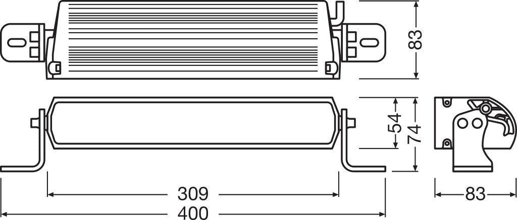 LEDriving® LIGHTBAR FX250-SP GEN 2, SPOT - bild 5
