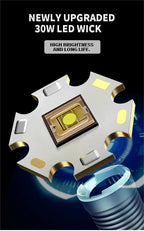 LED Ficklampa - HuntForce 30W