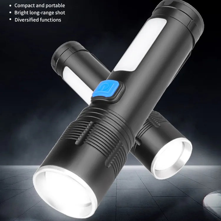 LED Ficklampa - UltraFlash XHP & COB