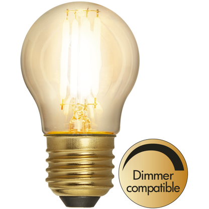 Star Trading - LED-lampa E27 G45 Soft Glow - 4.5w - 2100K - Dimbar