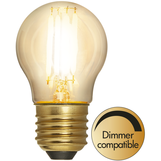Star Trading - LED-lampa E27 G45 Soft Glow - 4.5w - 2100K - Dimbar
