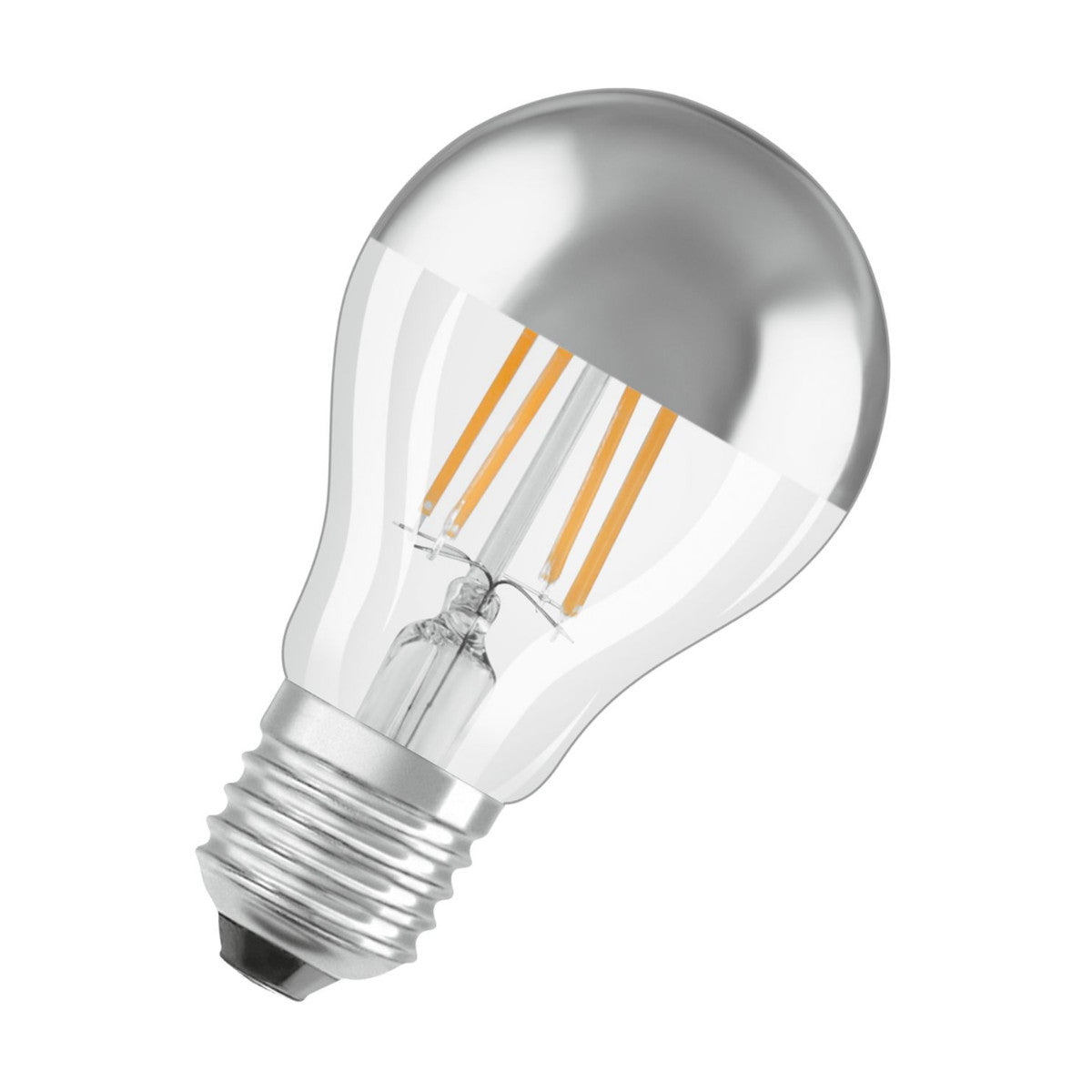 OSRAM LED-LAMPA RUND KLAR (50) E27