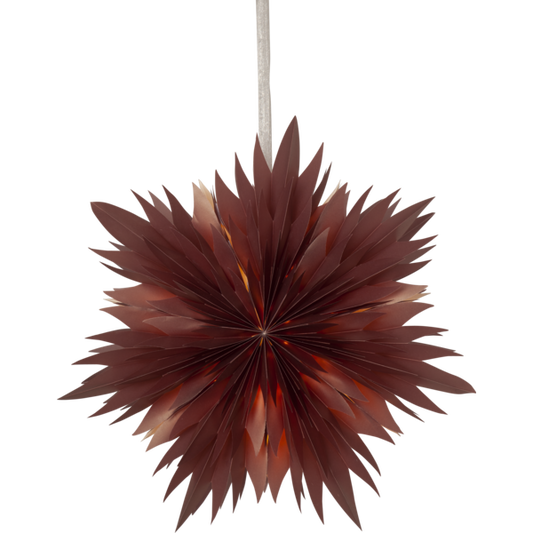 Pappersstjärna Dis Röd