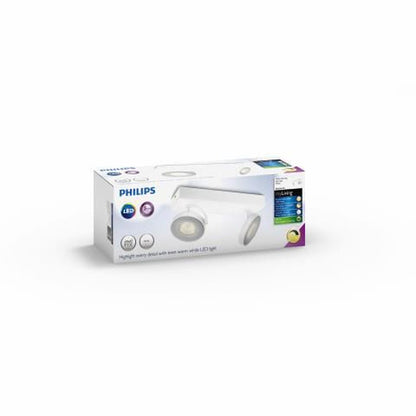 Philips - CLOCKWORK bar/tube white 2x4.5W SELV 2700K