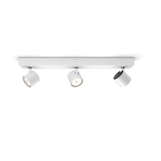 Philips - STAR plate/spiral white 3x4.5W SELV