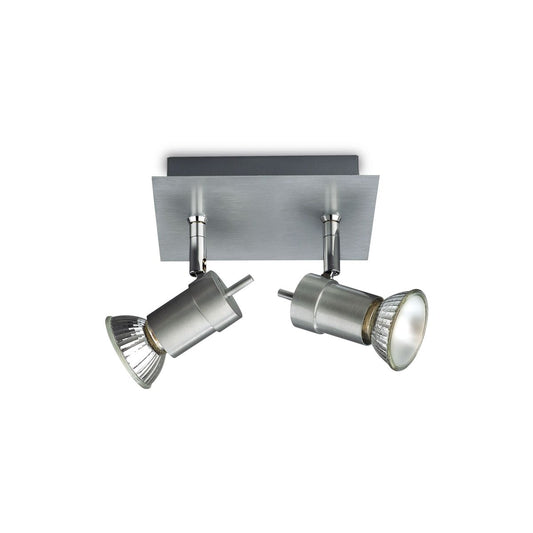 Philips - TITAN plate/spiral aluminium 2x50W 230V