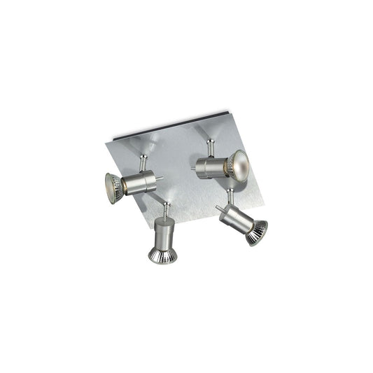 Philips - TITAN plate/spiral aluminium 4x50W 230V
