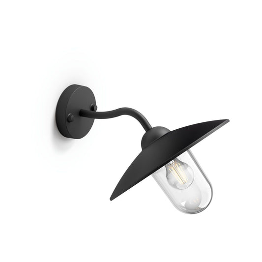 Philips - Hammock wall lantern black 1x60W 230V