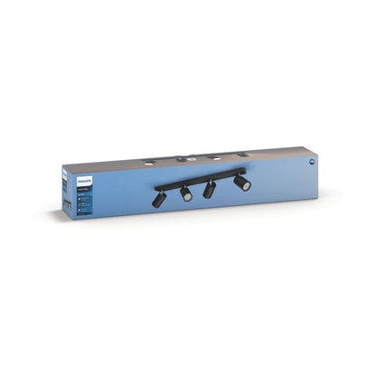 Philips - KOSIPO bar/tube black 4xNW 230V