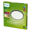 Philips - SuperSlim Ceiling SSW 15W 27K Black IP54