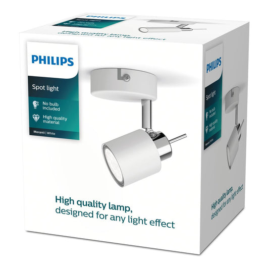 Philips - Meranti single spot white 1x35W 230V