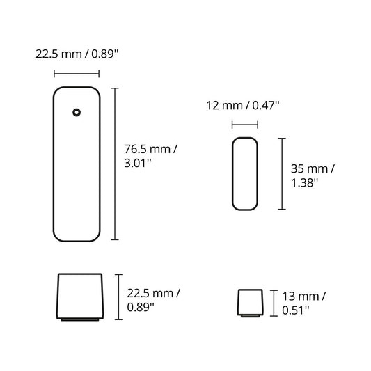 Philips - WiZ Contact sensor 2PK