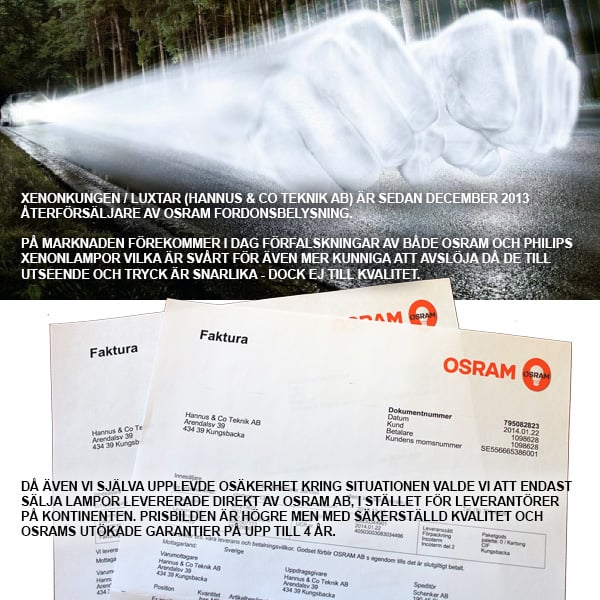 D2S Osram Xenarc® Original - bild 3