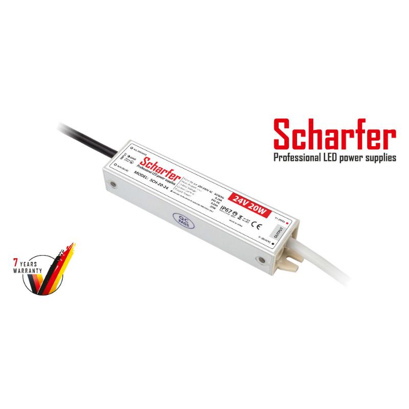 Transformator 230V AC till 24V DC 20W