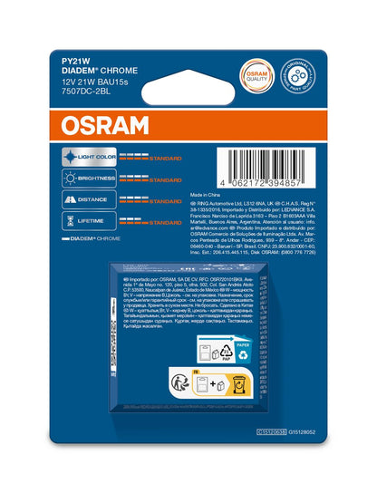 OSRAM DIADEM CHROME - PY21W Extraljuslampa