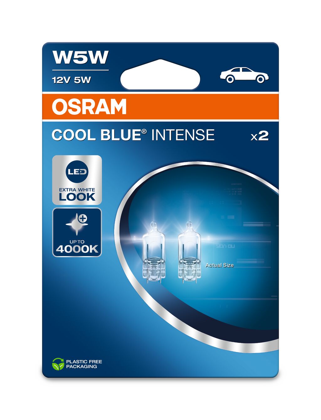 OSRAM - W5W Extraljuslampa - 2-PACK