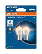 OSRAM DIADEM CHROME - PY21W Extraljuslampa
