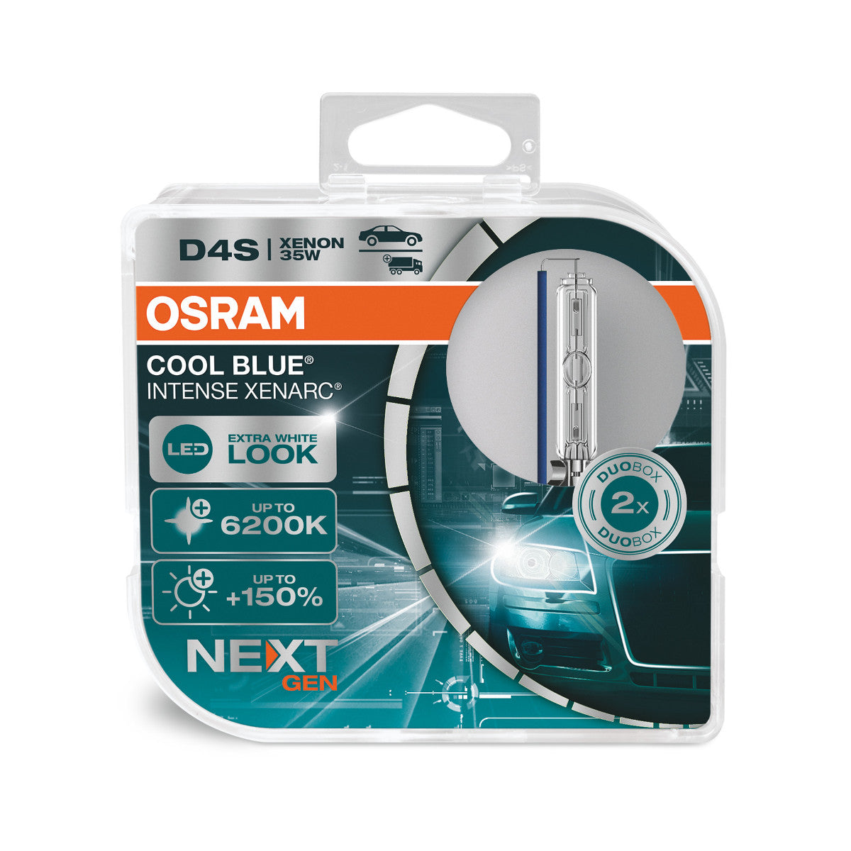 OSRAM - D4S HID strålkastarlampa - 2-PACK