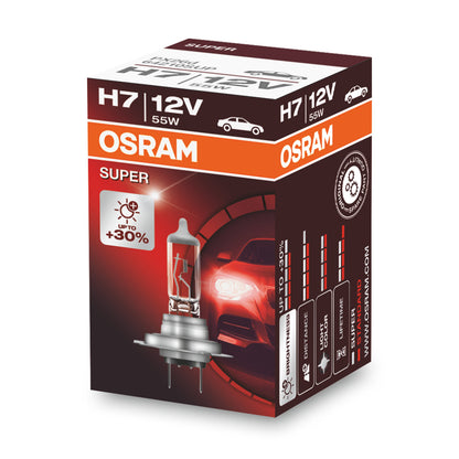 OSRAM SUPER - H7 Halogenstrålkastarlampa