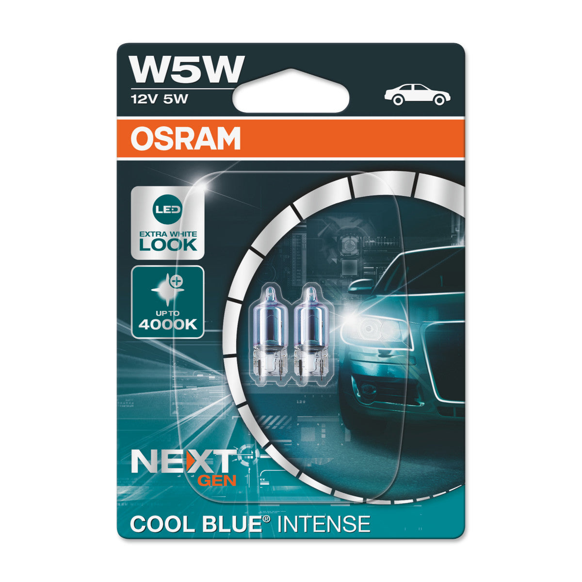 OSRAM - W5W Extraljuslampa - 2-PACK