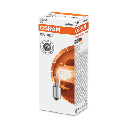 OSRAM ORIGINAL MINIWATT - 5W - 12V - Extraljuslampa