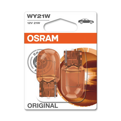 OSRAM ORIGINAL - WEDGE BASE - W21W - WX3x16D Extraljuslampa