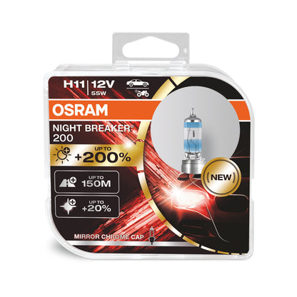 OSRAM NIGHT BREAKER 200 - H11 - 2-pack