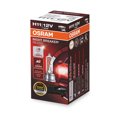 OSRAM NIGHT BREAKER® SILVER H11 Folding Box