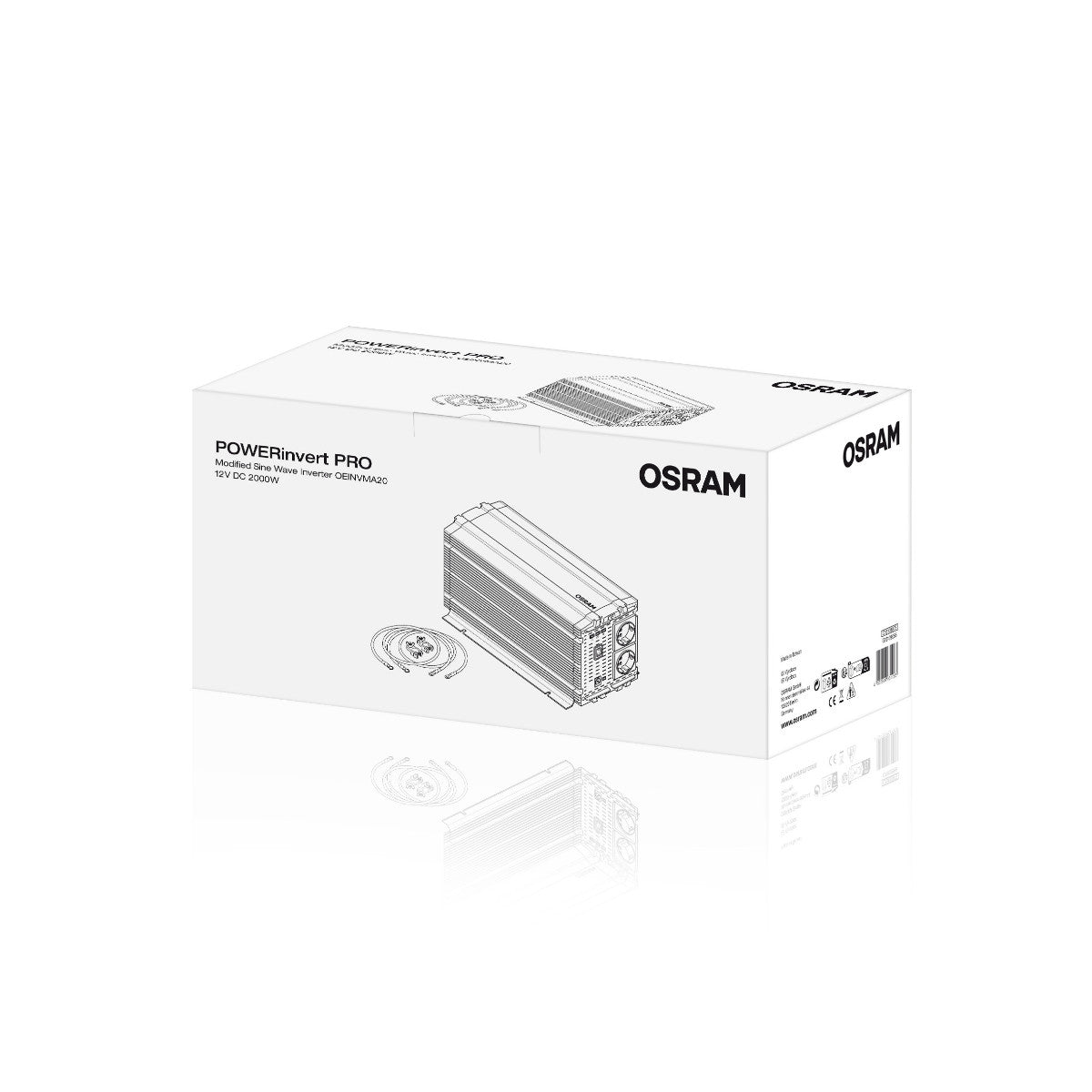 OSRAM Modified Sine Wave Inverter 12V DC 2000W